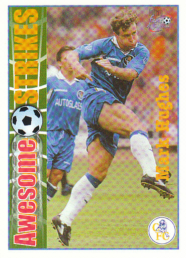 Mark Hughes Chelsea 1997/98 Futera Fans' Selection #59
